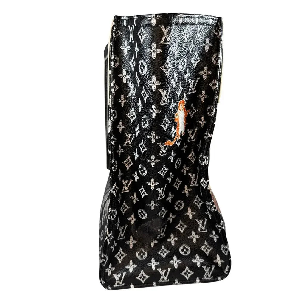 Louis Vuitton Catogram Steamer Bag Cabas XXL cat tote Grace Coddington Monogram